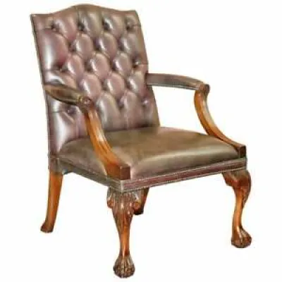 FAUTEUIL CUIR GEORGE - balle