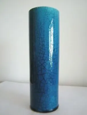 Vase tuyau cylindre craquelé - pol chambost