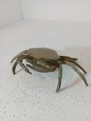 crabe cendrier ,laiton