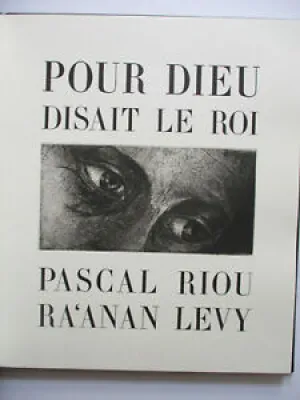 RIOU Pascal / LEVY Ra'anan - dieu