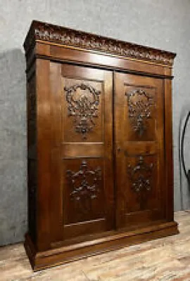 Superbe armoire Renaissance - 1850
