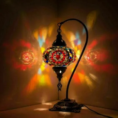 3X lampe de bureau turque