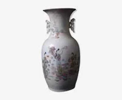 Grand vase Chine porcelaine - old