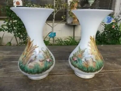Paire de Vases en Opaline - antiques