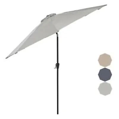 Azuma 3 m parasol rond - manivelle inclinable
