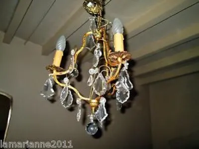 LUSTRE CAGE BRONZE STYLE - ceiling light