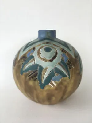 Superbe vase art déco - keramis