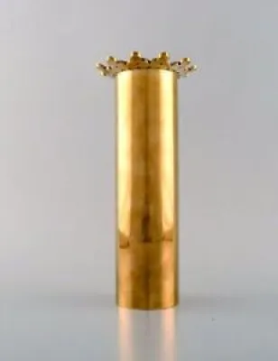 Brass vase designed by - forsell skultuna