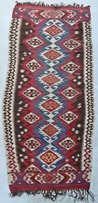 Tapis rug kilim ancien - turc