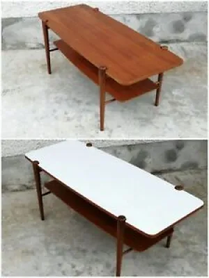Table basse design plateau