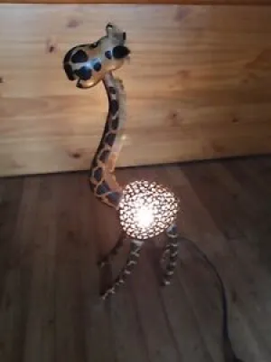 Insolite Lampe girafe - noix