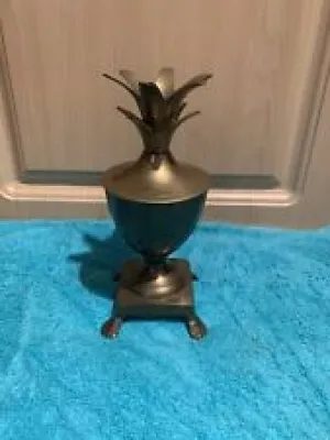 Brass Pineapple Trinket - candle holder