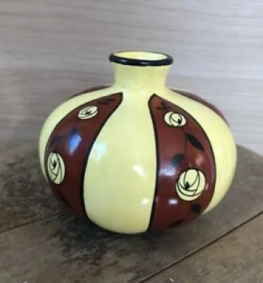 Vase boule formant potiron