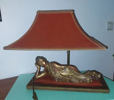 bouddha COUCHÉ LAMPE