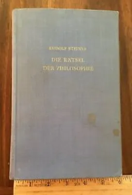 1955 HC book German Steiner - der