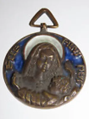 Médaille Bronze Emaillé
