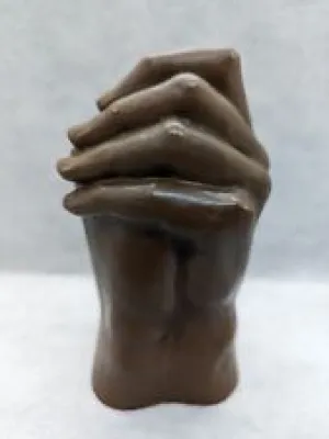 Sculpture paire de mains