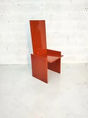 Orange Kazuki chair by - takahama