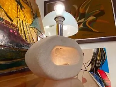 Lampe de bureau en pierre