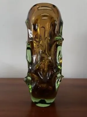 Vase en verre tchèque - jan