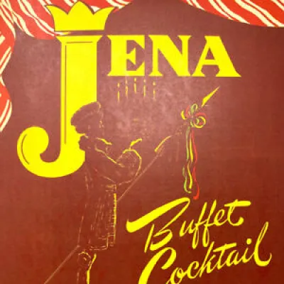 Vintage 1950s Jena Buffett - cocktail