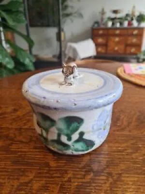 Pot Couvert En Ceramique - poignee