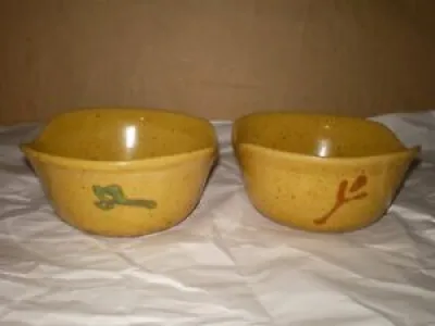 Set 2 Glidden Pottery - alfred