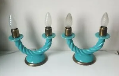 2 lampes chandelliers - cab