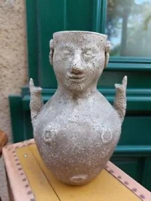 francis Triay Vase Anthropomorphe