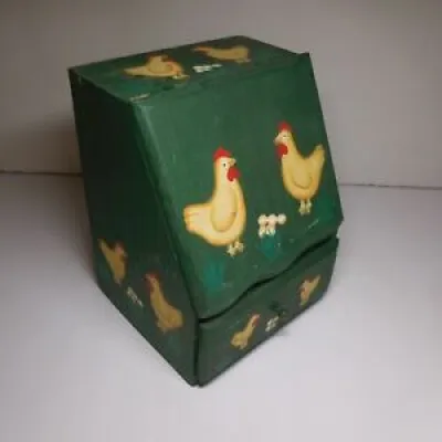 N23.330 mobilier miniature - poule