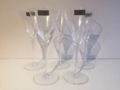 Lot de 5 verres “Euler” - cristalleries royales