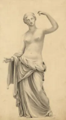 La statue de marbre venus