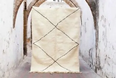 Handmade rug, Moroccan - ourain rug