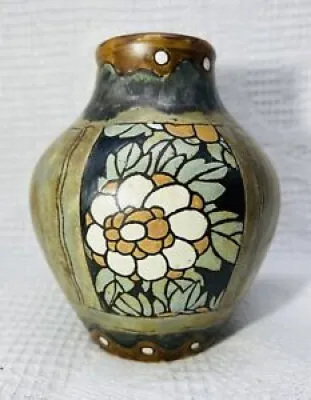 CHARLES CATTEAU VASE - louviere
