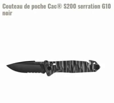 Couteau CAC S200 TB outdoor