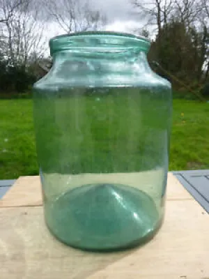 Pot bocal ancien verre