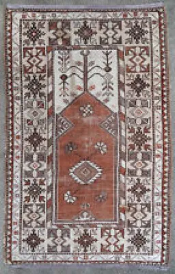 Tapis ancien rug oriental - turc