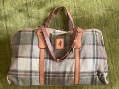 VINTAGE LEATHER AND WOOL - bag