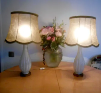 Paire de lampes vintage - barovier