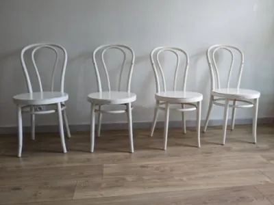 Set de 4 chaises bistrot - vintages