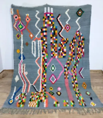 Moroccan Handmade Beni - abstract berber