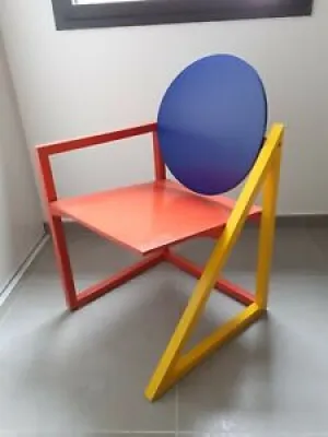 Rare fauteuil bois Fritz - torben