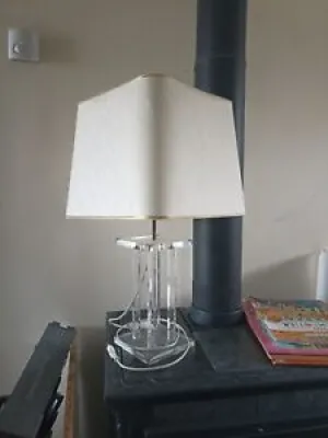 Lampe plexiglas vintage - lange