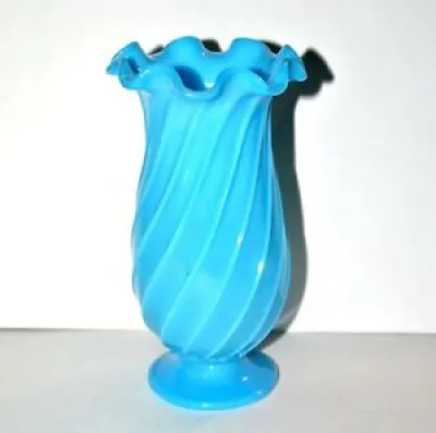 Vase ancien à côtes - 18cm