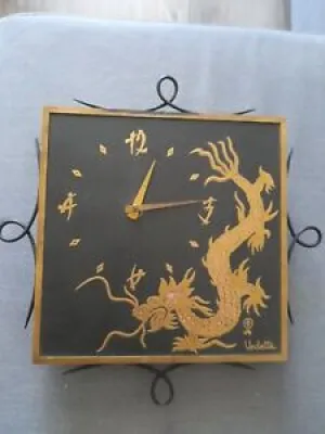 Horloge murale metal - vedette