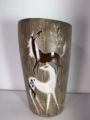 Vase Ruscha céramique par Hans