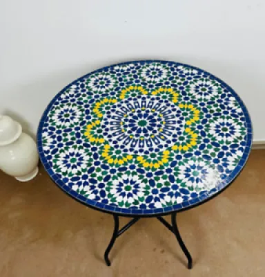 Mosaic Zellige tiles - furniture