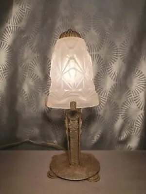 Ancienne lampe art déco - morin bost