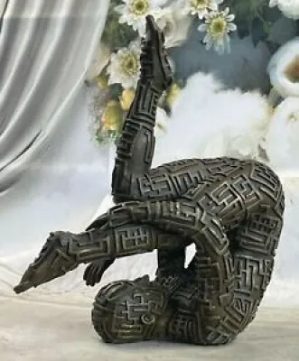 Bronze Sculpture Par - yoga
