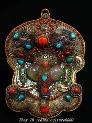 Vieux Tibet cristal naturel - bouddha